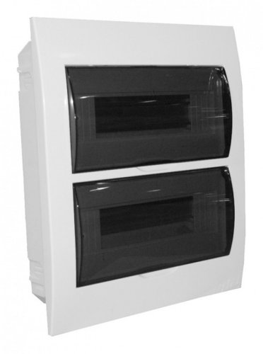 Бокс IEK Krepta 3 ЩРВ-П-24 345x300x87 IP41 прозрачная дверь фото Бокс IEK Krepta 3 ЩРВ-П-24 345x300x87 IP41 прозрачная дверь картинка